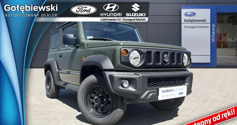 suzuki pomorskie Suzuki Jimny cena 102900 przebieg: 412, rok produkcji 2021 z Wąsosz